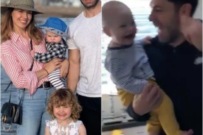 Strictly’s Kelvin Fletcher rehearses Mary Poppins dance with adorable son