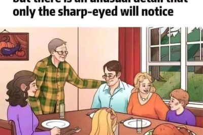 Brain Teaser: Can You Post The Mistake in This Family’s Dining Table Picture in 10 Seconds Or Less?