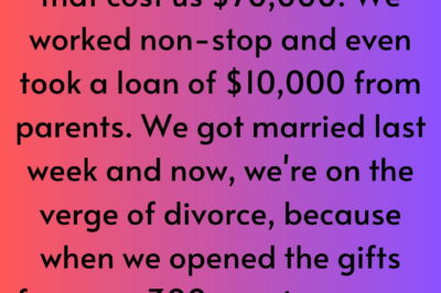 We Spent All Our Money on Our Wedding and Got a Miserable Amount in Gifts, We’re Devastated and Freaking Out