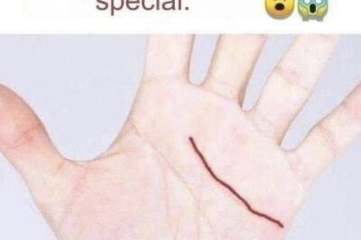 People who have this line on their hand are very special.
