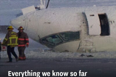 Everything we know so far about Delta Air Lines flight which flipped upside-down after crash landing in Toronto