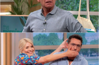 Awkward moment angry Phillip Schofield scolds Gino D’Acampo after vulgar sex joke