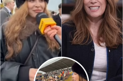 Racegoer STUNS onlookers as she REVEALS a VERY FAMOUS COMEDIAN is her MOTHER in HILARIOUS VIRAL CLIP.