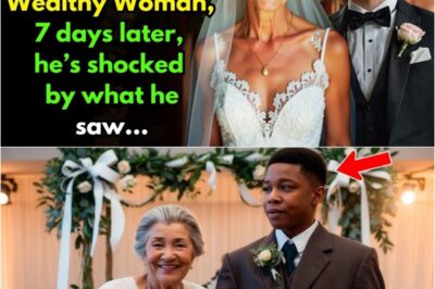 Poor Student married 71-year-old Millionaire Woman, 7 days later, he was Shocked by what he saw… (+Video)