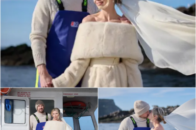 SAY I BREW Brewdog founder James Watt marries Made In Chelsea star Georgia Toffolo as he dresses as FISHERMAN in wedding snaps