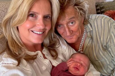 Rod Stewart and Penny Lancaster share HEARTWARMING baby news and tot’s name is a nod to his late m0m.