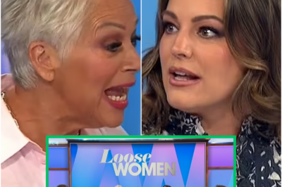 Denise Welch snaps  ‘I’M TALKING!’ at stunned Loose Women co-star after repeated probes AB0UT her age live on air!