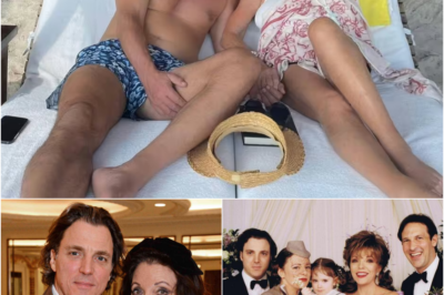 Joan Collins, 91, shows off ‘amazing legs’ in swimsuit as she puts on SENSATIONAL display.