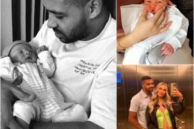 BABY JOY Sacked Emmerdale star reveals first pic and BABY’S NAME after girlfriend gives birth.