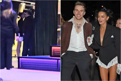 I’m A Celebrity’s Danny Jones filmed having ‘drunken kiss’ with Maura Higgins at Brit Awards party