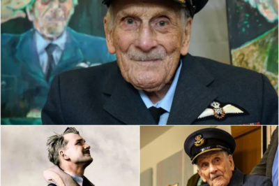 The last surviving hero of the Battle of Britain, John ‘Paddy’ Hemingway, passes away at 105 — Prince William’s EMOTIONAL TRIBUTE moves the nation to tears, honoring a true legend lost.