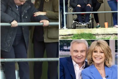PUCKER UP Loved up Eamonn Holmes ENJOYS TENDER kiss with new lover Katie Alexander amid divorce battle with ex Ruth Langsford! See how Eamonn showed his dedication to his new partner