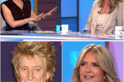 Penny Lancaster SHUTS DOWN Kaye Adams as she’s quizzed about being replaced by Rod Stewart’s ex-wife in awkward Loose Women exchange