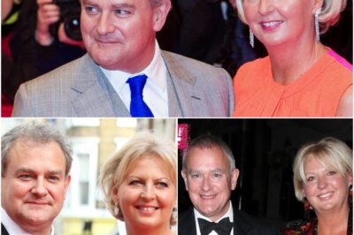 Hugh Bonneville’s wife in “TEARS” after The Gold actor ‘sat her down and abruptly told her their 25-year marriage was over’