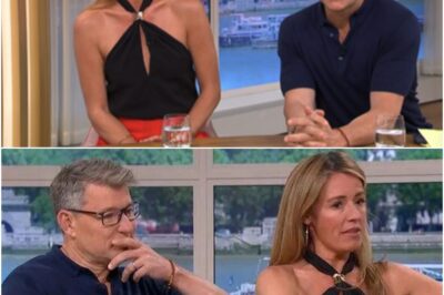 After Amanda’s BGT final outfit drew criticism…  Cat Deeley divides This Morning viewers as she wears keyhole outfit to present show today