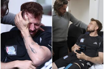 “I didn’t know you were coming…” — Sam Thompson breaks down mid-challenge as best friend Pete Wicks rushes in for emotional reunion during 260-mile ordeal that left star injured, limping and in tears