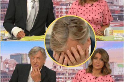 Richard hosted the show with his hand in a cast… GMB viewers share their concerns as Richard Madeley in ‘PAIN’ after SUFFERING HORRIFIC INJURY