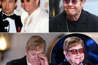 Elton John broke down in tears as he performed a raw, soul-shattering tribute to Brian Wilson at the music icon’s private funeral.