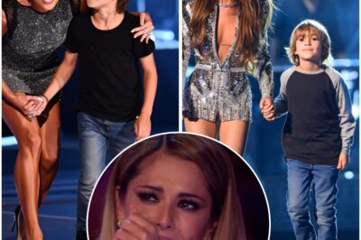Cheryl broke the biggest rule of her life… Cheryl suddenly took her son Bear (7 years old) by the hand and led him onto the stage – his first public appearance! But what made fans go crazy the most?