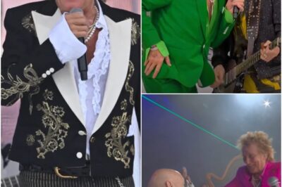 Rod Stewart surprises Glastonbury fans with THREE huge guests for hit-packed legends slot