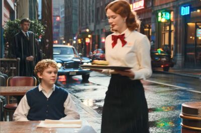 Billionaire Dad Watches Waitress Feed His Disabled Son – And Changes Her Life Forever!An American waitress