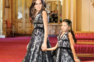EXCLUSIVE: Catherine and Daughter Charlotte STEAL THE SHOW With Stunning Coordinated Outfits and Adorable Moments At Royal Family Gathering AT Balmoral Castle