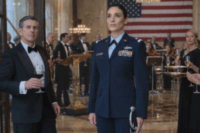 “At least the Army pays her rent,” he laughed at a gala—until the Major General turned, two silver stars flashing, room freezing as wine bled his cuff beneath the flag.