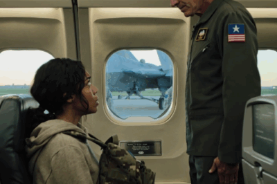 She Was Just in Seat 12F — Until Her Call Sign Made the F-22 Pilots Stand at Attention