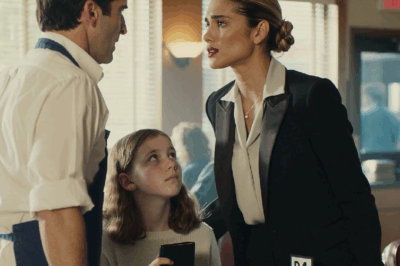 Single Dad Waiter Ignored the Billionaire CEO in Line—Until She Whispered, “Meet Your Daughter?”