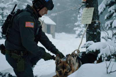 A SEAL Found a Bound Officer and Her K9 in the Snow — What Followed Will Break You