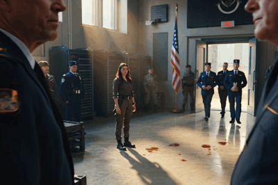 He Struck Her Once — Minutes Later, Three Generals Landed and Shut Down the Base