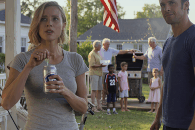 He mocked me as an “office pilot” amid the grill’s sizzle — until I stepped forward and said two words that hushed everyone beneath the American flag: Iron Widow.