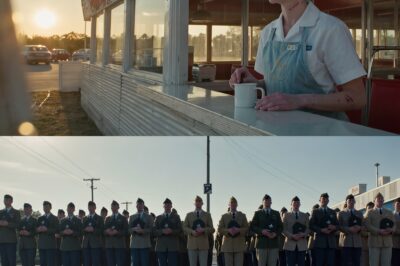 A Waitress with Scars Is Mocked — Next Morning, Marines Line Up to Thank Her