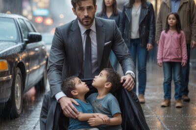 Hot: He Stopped His Car in the Rain—And What He Saw Changed Everything Forever