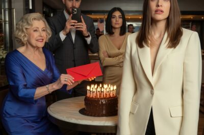 My Mother-In-Law Brought A Pink Envelope To My Birthday—She Expected A Breakdown, Not For Me To Quietly Flip The Script Beneath A Small U.S. Flag And Walk Out With Dignity