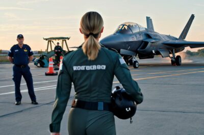 For 12 Years She Hid Her Top Gun Past — Until They Forced Her Into the F‑22 Cockpit. The