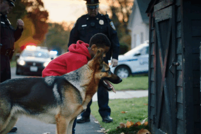 Little Black Boy Gave Silent Signal To Police Dog – What It Found Next SHOCKED Everyone