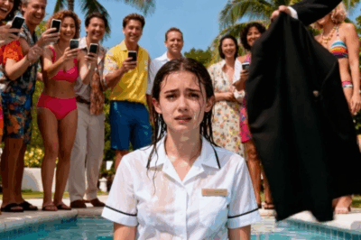 She Was Shoved Into the Pool at a Beverly Hills Party—Guests Laughed… Until a Self-Made Millionaire Took Off His Jacket and Did This