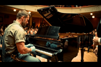 Called up “as a joke” before the gala — the single father in a janitor’s uniform laid his hands on the Steinway; 30 seconds later, the entire hall was on its feet, and the Rolex-wearing CEO quietly wiped away tears.