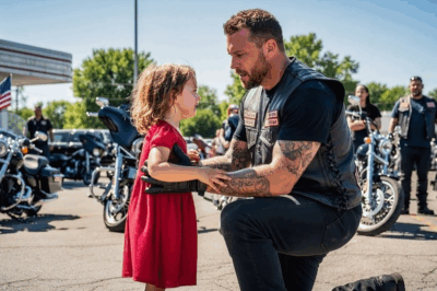 A little girl points toward the end of the road: “My mom is in danger” — three motorcycles roar to life, five minutes later the whole town goes quiet, an ending that leaves everyone teary-eyed