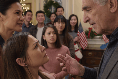 “You eat in the kitchen,” her grandfather said to my twelve-year-old. At a New England Christmas table set for nine, I walked out—and let Christmas choose love over legacy.