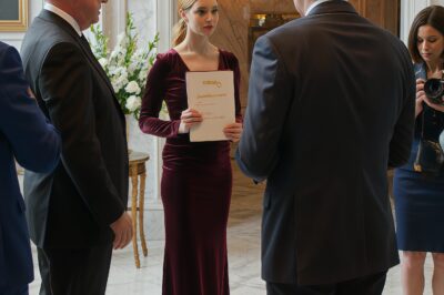 My father told me to walk out of my brother’s country-club wedding—until he followed the coordinator’s finger under my name on the guest list. The lobby didn’t cheer or gasp; it simply stopped breathing.