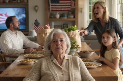 One Sunday at lunchtime, I brought food to my daughter’s house only for her to coldly tell me I was no longer family and ask me to leave; I calmly replied, “Remember this day—today you’re not just losing your mother, you’re also damaging your own future,” and ten days later, she was the one calling me in tears.