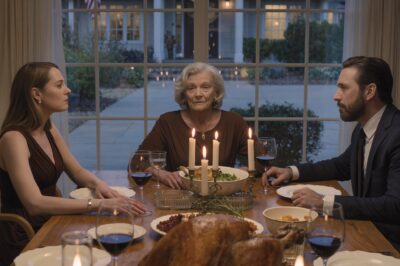 My daughter didn’t push me out of her life with a shouting match; she calmly repeated her husband’s words over roast turkey at the dining table, “Our family needs to come first, you will always come last,” and that night I left the four-bedroom house I had helped pay for, started living by my own plan, and when crisis finally hit, my answer left everyone in the room completely quiet.