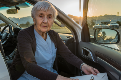 After my husband passed away, my son called and said, “I sold Dad’s last car, so from now on you’ll have to take the bus to work every day.” He thought it was just an old piece of junk, but he had no idea that in the glove compartment lay the final secret my husband had left behind just for me.