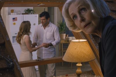 My neighbor shouted, “Your grandchild is making too much noise!” I answered, “I don’t have a grandchild!” She insisted, “Every night I hear a child crying in your house, I saw your daughter-in-law tucking them in.” I pretended to leave town but hid in the attic instead, and an hour later what I heard up there sent chills through me.